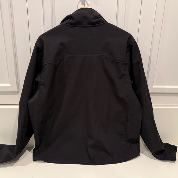 Men's Black Softshell Jacket - Picture 2 of 6